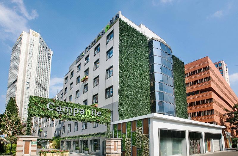 Facciata del Campanile Hotel Shanghai Jing'an
